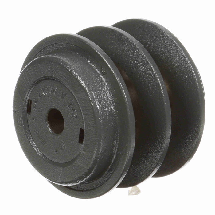 2 Groove Cast Iron Finish Bore FHP Variable Pitch Sheave