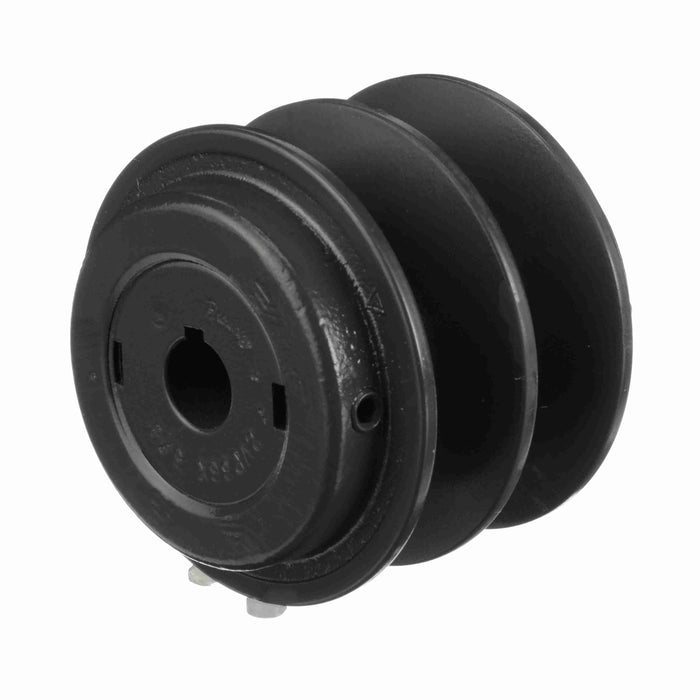 2 Groove Cast Iron Finish Bore FHP Variable Pitch Sheave