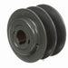 2 Groove Cast Iron Finish Bore FHP Variable Pitch Sheave