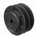 2 Groove Cast Iron Finish Bore FHP Variable Pitch Sheave