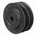 2 Groove Cast Iron Finish Bore FHP Variable Pitch Sheave