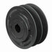 2 Groove Cast Iron Finish Bore FHP Variable Pitch Sheave