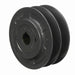 2 Groove Cast Iron Finish Bore FHP Variable Pitch Sheave