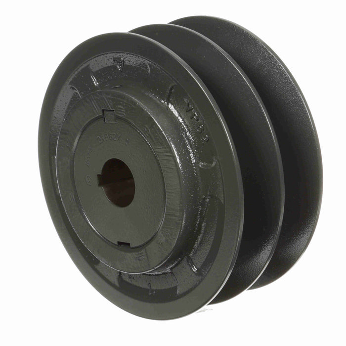 2 Groove Cast Iron Finish Bore FHP Variable Pitch Sheave