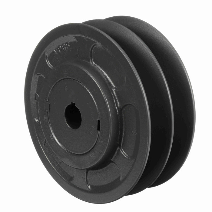 2 Groove Cast Iron Finish Bore FHP Variable Pitch Sheave