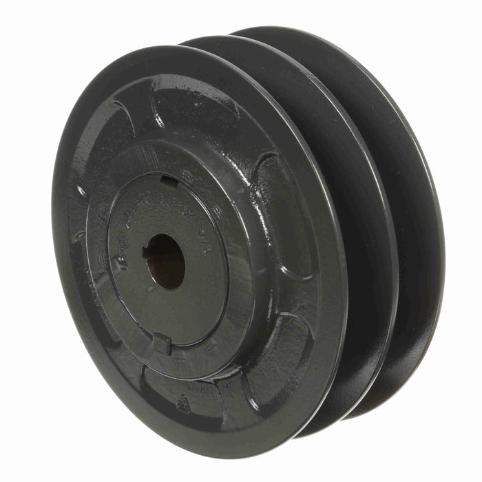 2 Groove Cast Iron Finish Bore FHP Variable Pitch Sheave