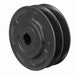 2 Groove Cast Iron Finish Bore FHP Variable Pitch Sheave