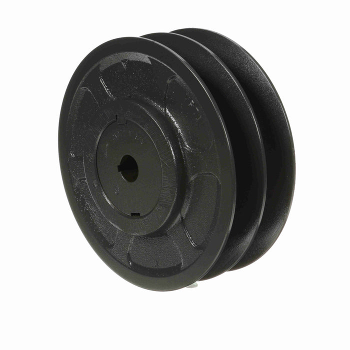 2 Groove Cast Iron Finish Bore FHP Variable Pitch Sheave