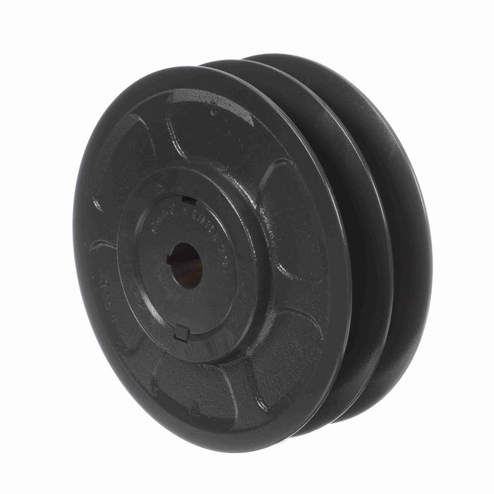 2 Groove Cast Iron Finish Bore FHP Variable Pitch Sheave