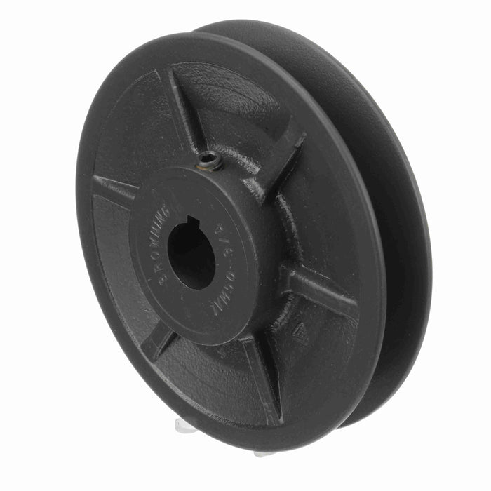 1 Groove Cast Iron Finish Bore FHP Variable Pitch Sheave