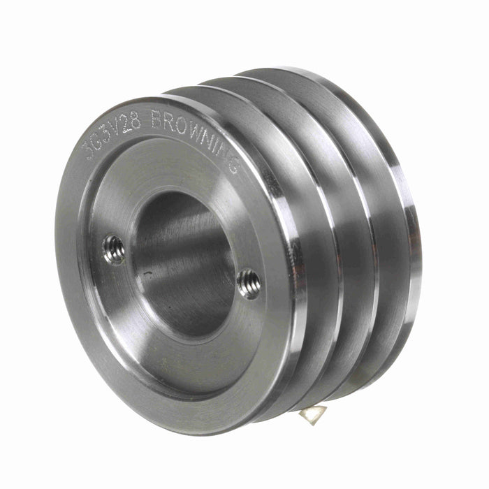 3 Groove Cast Iron Bushed Bore Multiple Sheave