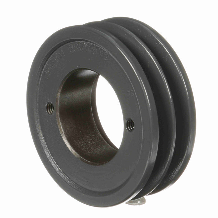 2 Groove Cast Iron Bushed Bore Multiple Sheave