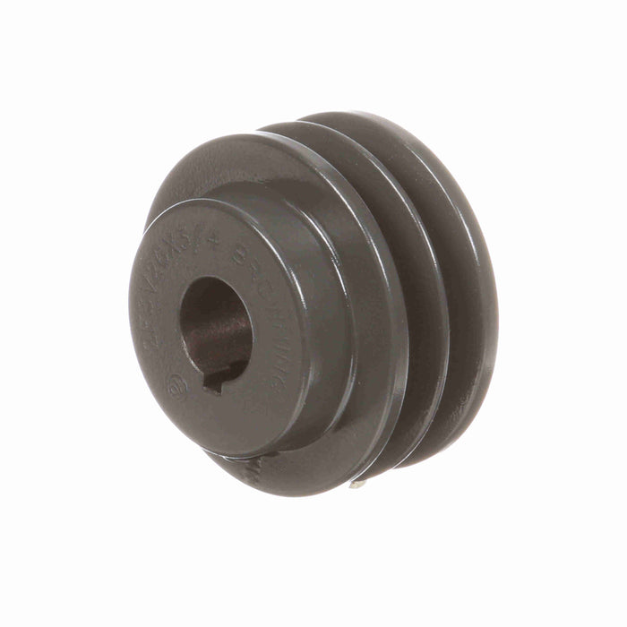 2 Groove Cast Iron Bushed Bore Multiple Sheave