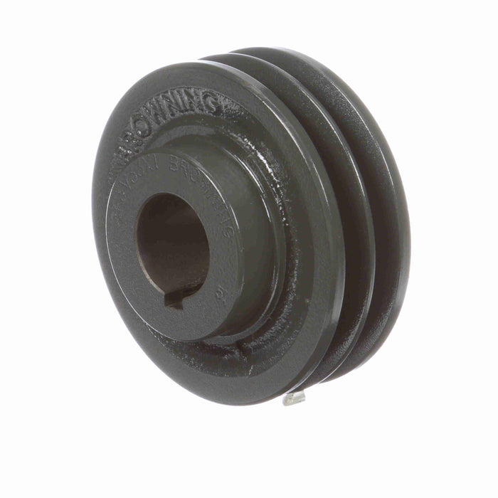 2 Groove Cast Iron Bushed Bore Multiple Sheave