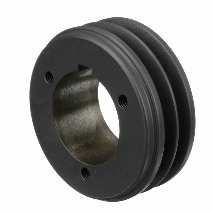 2 Groove Cast Iron Bushed Bore Multiple Sheave