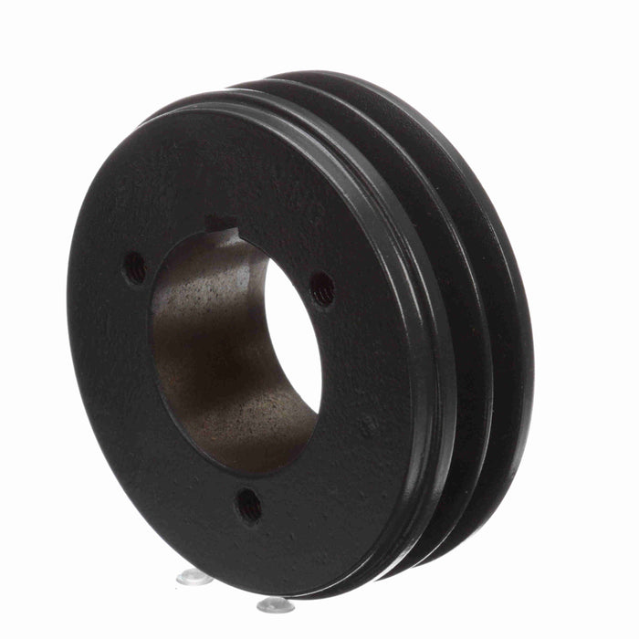 2 Groove Cast Iron Bushed Bore Multiple Sheave