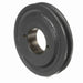 1 Groove Cast Iron Bushed Bore Multiple Sheave