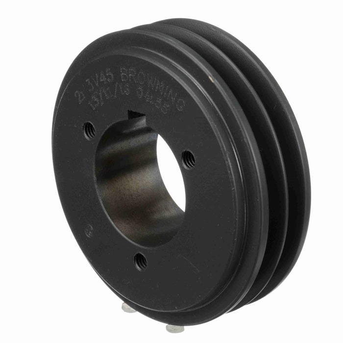 2 Groove Cast Iron Bushed Bore Multiple Sheave