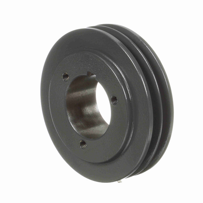 2 Groove Cast Iron Bushed Bore Multiple Sheave