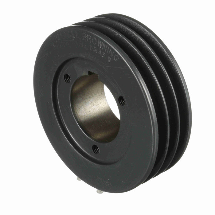 3 Groove Cast Iron Bushed Bore Multiple Sheave