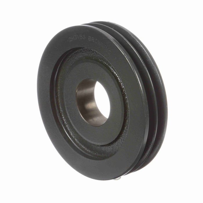 2 Groove Cast Iron Bushed Bore Multiple Sheave