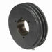 2 Groove Cast Iron Bushed Bore Multiple Sheave