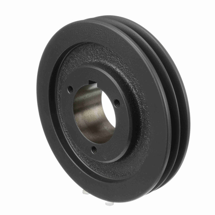 2 Groove Cast Iron Bushed Bore Multiple Sheave