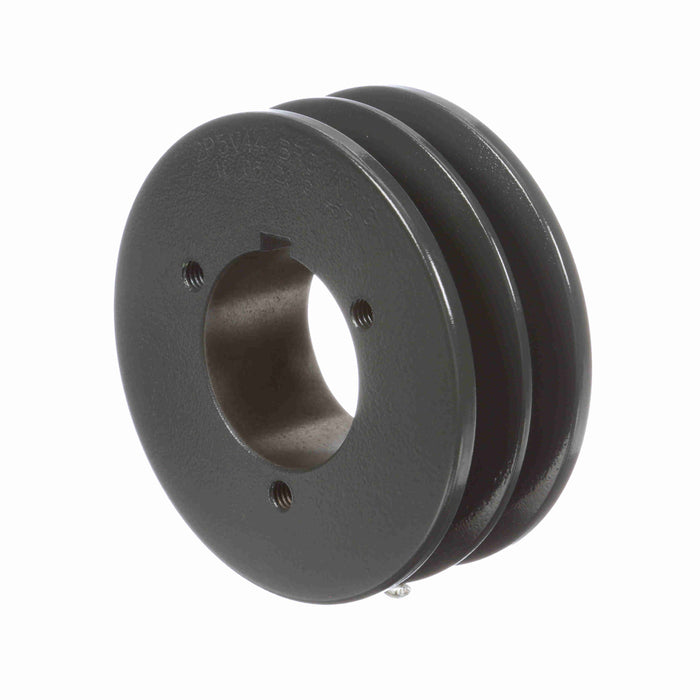 2 Groove Cast Iron Bushed Bore Multiple Sheave