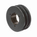 2 Groove Cast Iron Bushed Bore Multiple Sheave