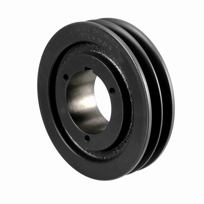 2 Groove Cast Iron Bushed Bore Multiple Sheave