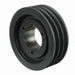 3 Groove Cast Iron Bushed Bore Multiple Sheave