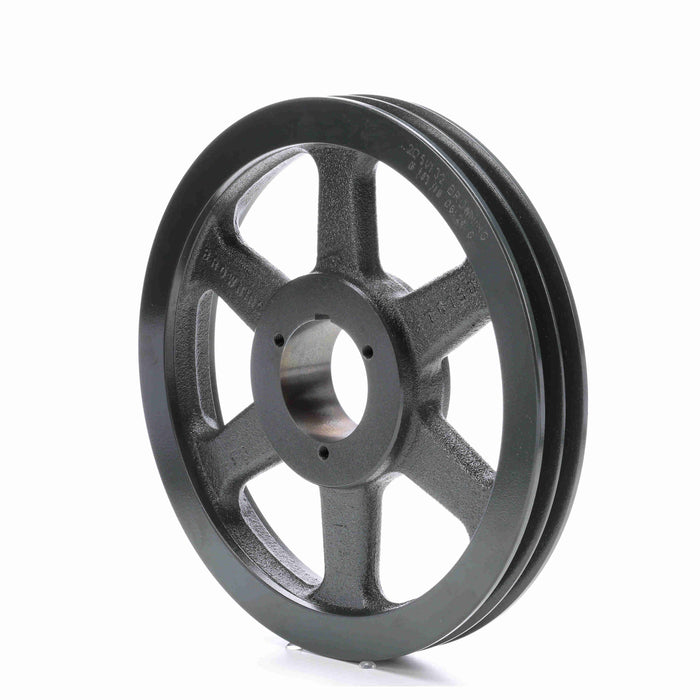 2 Groove Cast Iron Bushed Bore Multiple Sheave