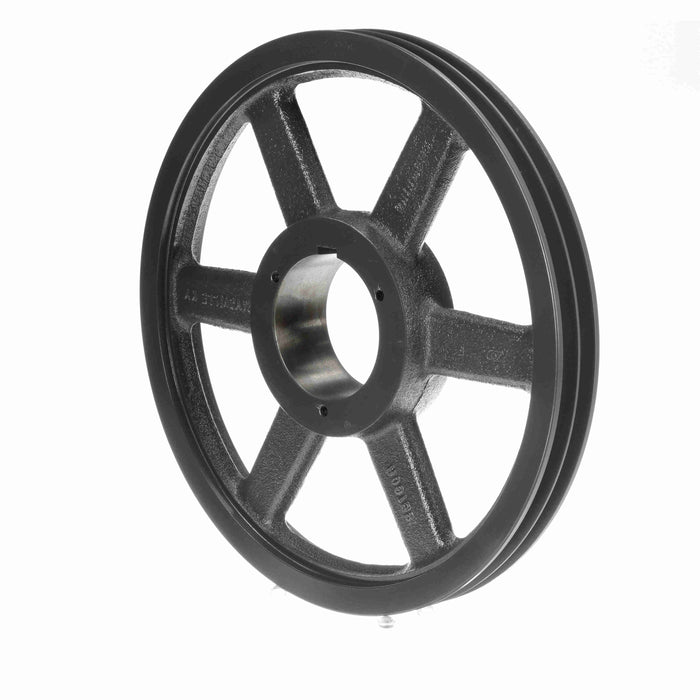 2 Groove Cast Iron Bushed Bore Multiple Sheave