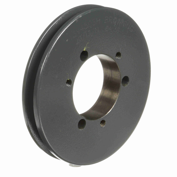 1 Groove Cast Iron Bushed Bore Multiple Sheave