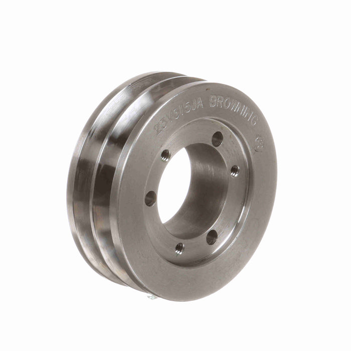 2 Groove Cast Iron Bushed Bore Multiple Sheave