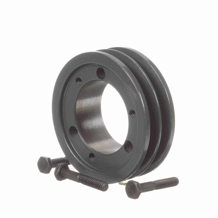 2 Groove Cast Iron Bushed Bore Multiple Sheave