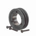 2 Groove Cast Iron Bushed Bore Multiple Sheave
