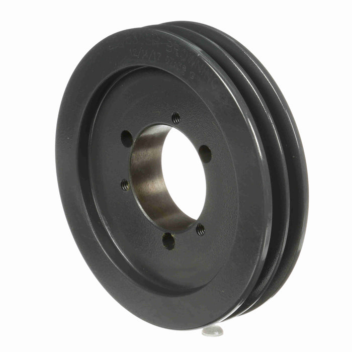 2 Groove Cast Iron Bushed Bore Multiple Sheave