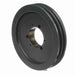 2 Groove Cast Iron Bushed Bore Multiple Sheave