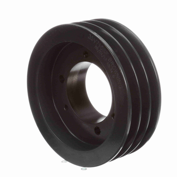 3 Groove Cast Iron Bushed Bore Multiple Sheave