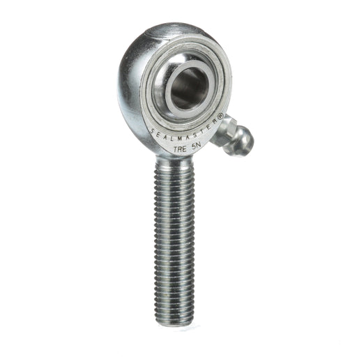 Rod Ends Precision Series Rod Ends 0.3125" ID Male Thread 5/16"-24 Thread Right Hand Thread Steel Body Corrosion Resistant Plated Body Heat Treated Body Chrome Plated 52100 Steel Ball Grease Fitting