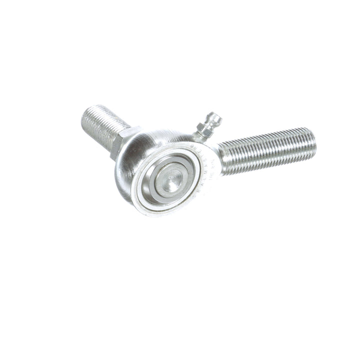 Rod Ends Precision Series Rod Ends 3/8"-24 X 1.562" Stud Stud Male Thread 3/8"-24 Thread Right Hand Thread Steel Body Corrosion Resistant Plated Body Heat Treated Body Chrome Plated 52100 Steel Ball Grease Fitting