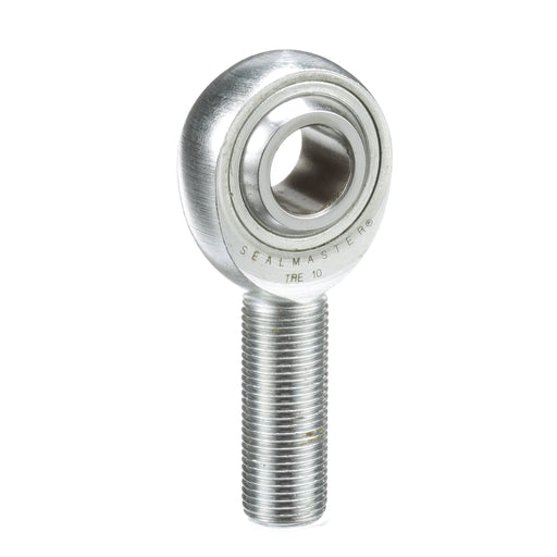 Rod Ends Precision Series Rod Ends 0.6250" ID Male Thread 5/8"-18 Thread Right Hand Thread Steel Body Corrosion Resistant Plated Body Heat Treated Body Chrome Plated 52100 Steel Ball 