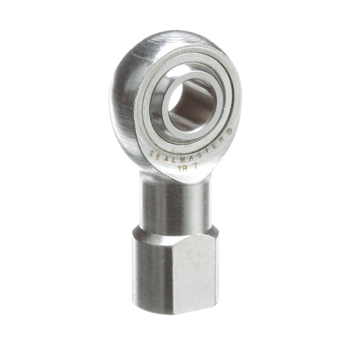 Rod Ends Precision Series Rod Ends 0.4375" ID Female Thread 7/16"-20 Thread Right Hand Thread Steel Body Corrosion Resistant Plated Body Heat Treated Body Chrome Plated 52100 Steel Ball 