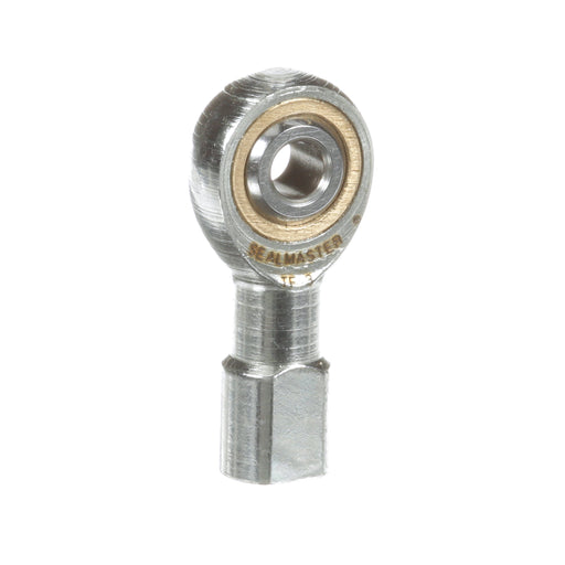 Rod Ends Commercial/Industrial Rod Ends 0.1875" ID Female Thread #10-32 Thread Right Hand Thread Steel Body Corrosion Resistant Plated Body Heat Treated Body Chrome Plated 52100 Steel Ball 