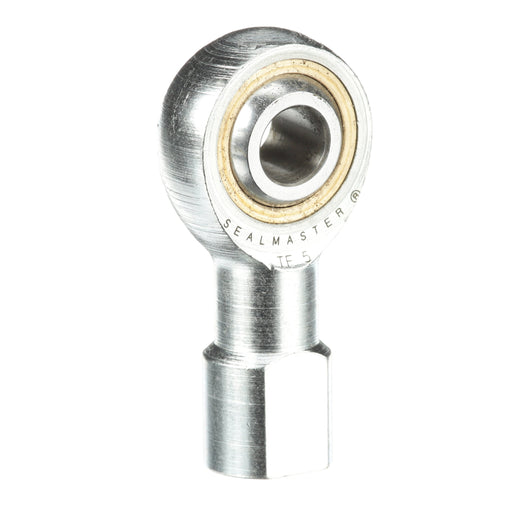 Rod Ends Commercial/Industrial Rod Ends 0.3125" ID Female Thread 5/16"-24 Thread Right Hand Thread Steel Body Corrosion Resistant Plated Body Heat Treated Body Chrome Plated 52100 Steel Ball 