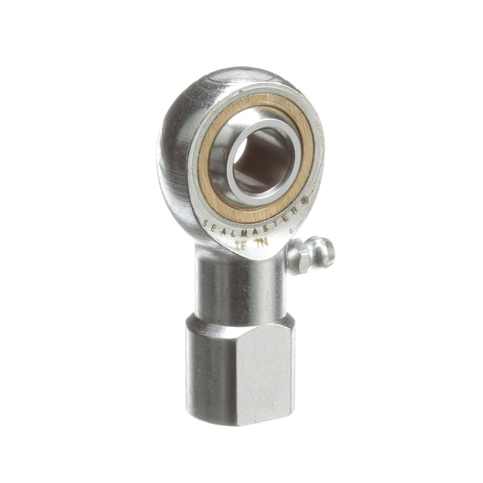 Rod Ends Commercial/Industrial Rod Ends 0.4375" ID Female Thread 7/16"-20 Thread Right Hand Thread Steel Body Corrosion Resistant Plated Body Heat Treated Body Chrome Plated 52100 Steel Ball Grease Fitting