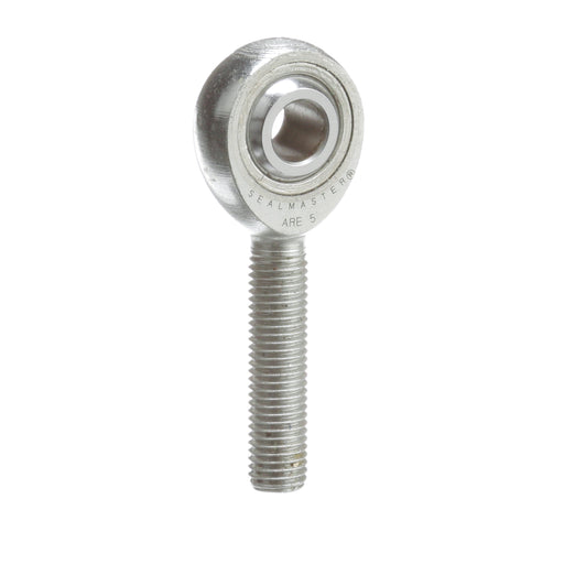 Rod Ends Precision Series Rod Ends 0.3125" ID Male Thread 5/16"-24 Thread Right Hand Thread Steel Body Corrosion Resistant Plated Body Heat Treated Body Chrome Plated 52100 Steel Ball 