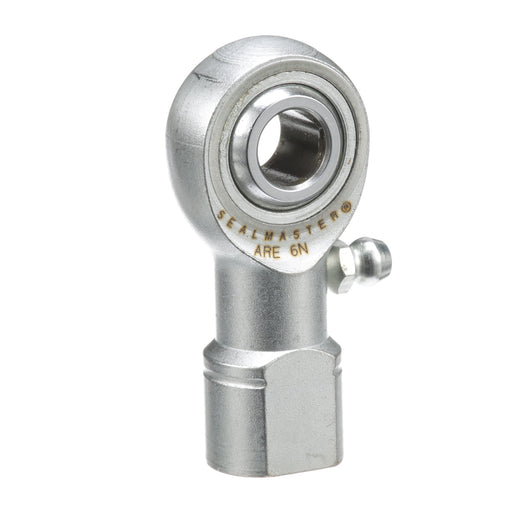 Rod Ends Precision Series Rod Ends 0.3750" ID Male Thread 3/8"-24 Thread Right Hand Thread Steel Body Corrosion Resistant Plated Body Heat Treated Body Chrome Plated 52100 Steel Ball Grease Fitting