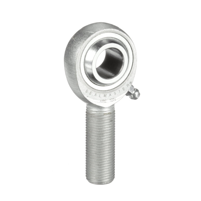 Rod Ends Precision Series Rod Ends 0.6250" ID Male Thread 5/8"-18 Thread Right Hand Thread Steel Body Corrosion Resistant Plated Body Heat Treated Body Chrome Plated 52100 Steel Ball Grease Fitting